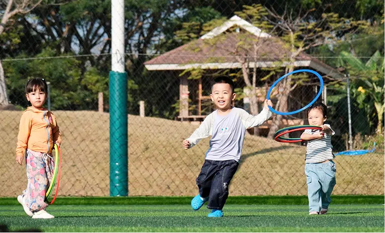 Children engaged in activities at Octopus Summer Camp